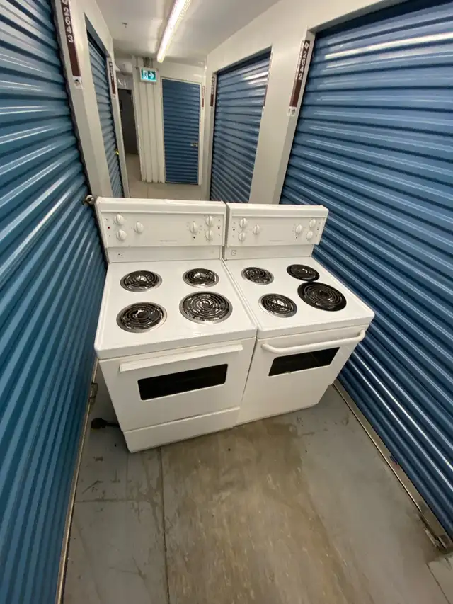 SLIGHTLY USED ELECTRIC STOVES