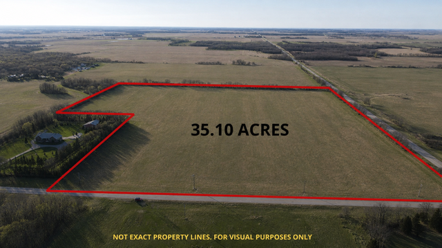 35acre corner lot! Perfect for dream home or farmland investment