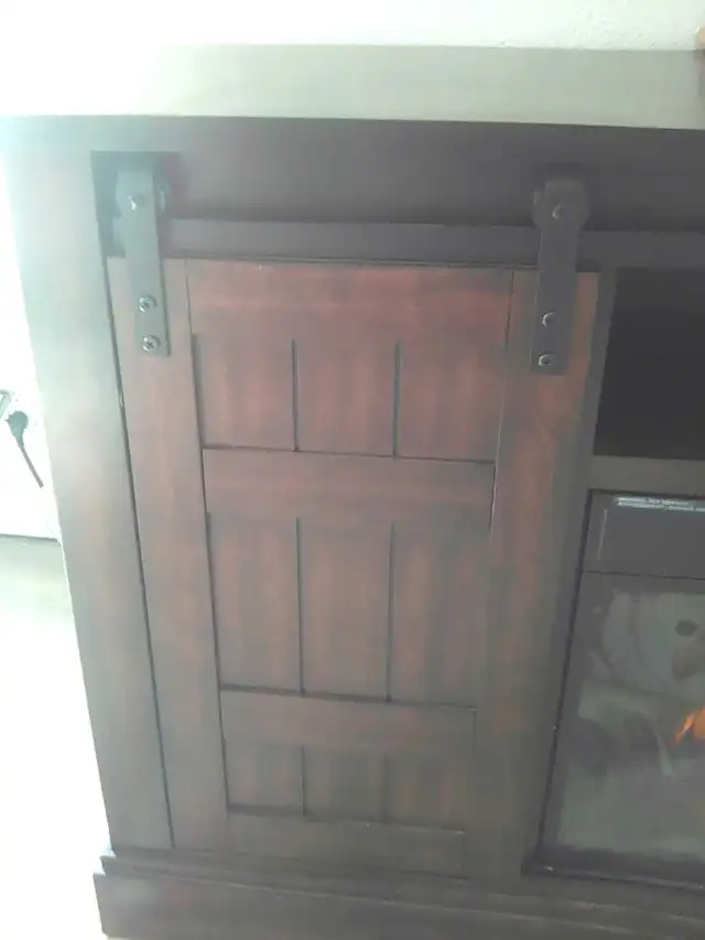 60 inch Electric Fireplace TV Stand like new - Photo 3