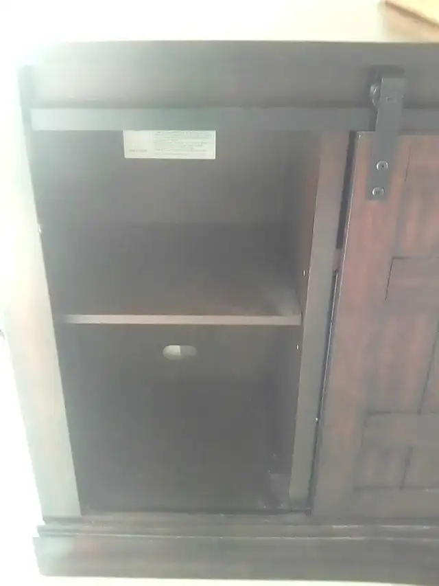 60 inch Electric Fireplace TV Stand like new - Photo 6