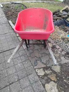 plastic wheelbarrow