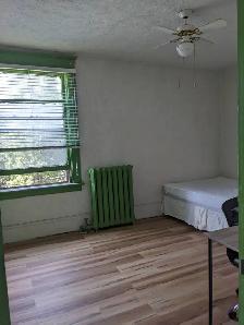 A furnished room in upstairs for rent-all inclusive.