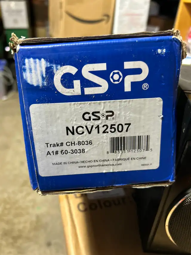 NEW IN THE BOX GSP NCV12507 CV AXLE ASSEMBLYAS PICTURED - - Photo 7