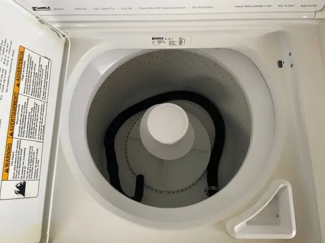 Laveuse seule traditionnelle blanche Kenmore - Photo 3