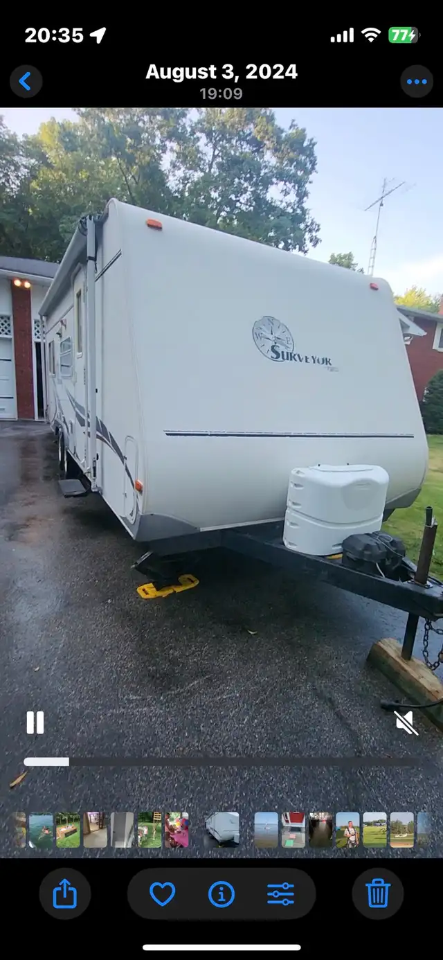RV trailer (2007 Forest River SurveyorSV-235RS)