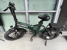 Gosen Q7 Folding Fat Tire E-Bike 750W (48V 31Ah Dual Battery)