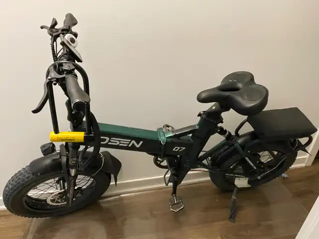 Gosen Q7 Folding Fat Tire E-Bike 750W (48V 31Ah Dual Battery) - Photo 3