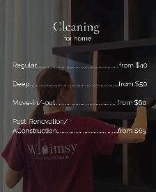 Professional Home Cleaning | Whimsy Company | FREE Estimate - Photo 9