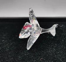 Swarovski Crystal Pink Orchid with Dark Centre Figurine - Photo 3