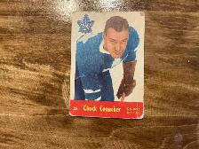 1955-56 CHARLIE CONACHER PARKHURST Card 26 "OLDTIME GREATS"