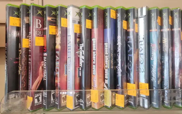 Xbox Games: Halo, GTA, Fable, Star Wars, Tom Clancy...