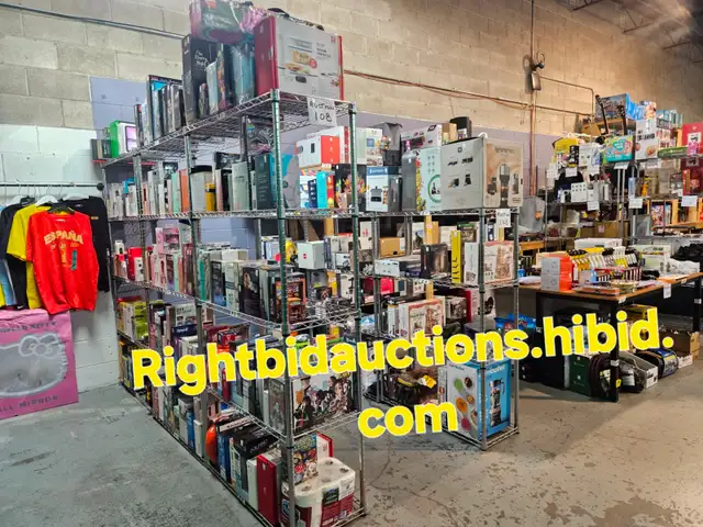 RIGHT BID AUCTIONS - ONLINE BRAND NEW MERCHANDISE SEE ADD