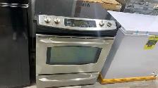 Stove GE 30'  Slide In Stainless Steel Used | Mega sale