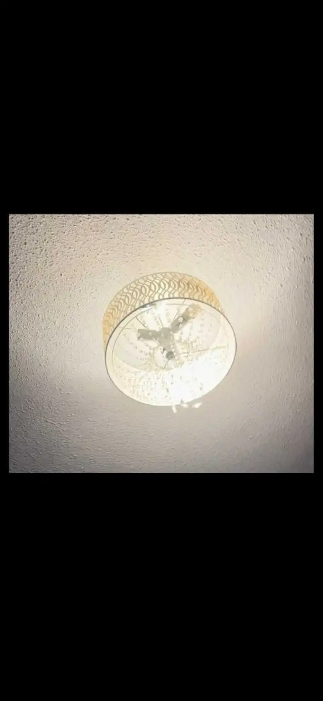 Bouclair Indoor Ceiling Light Fixture white