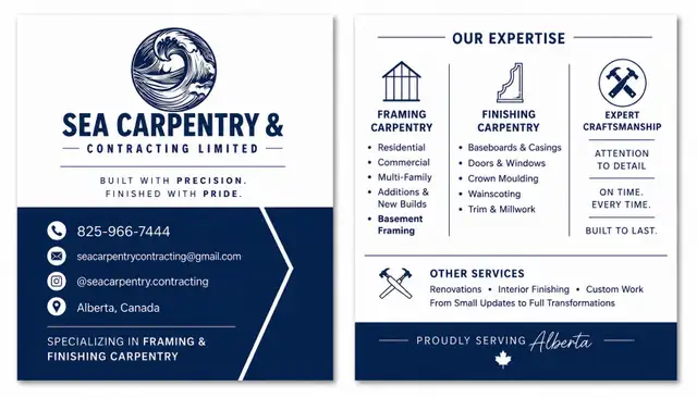 Framing/carpentry subcontractor available