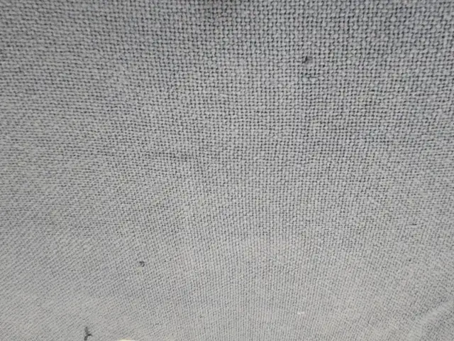 Jetée réversible de couleur bleu et coquille d'oeuf avec franges - Photo 3