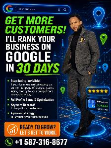 Get More Customers! I’ll Rank Your Business on Google in 30 Days