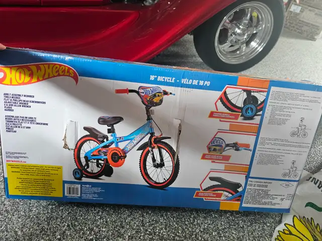 NEW KIDS 16 INCH  HOT WHEELS BIKE - Photo 8