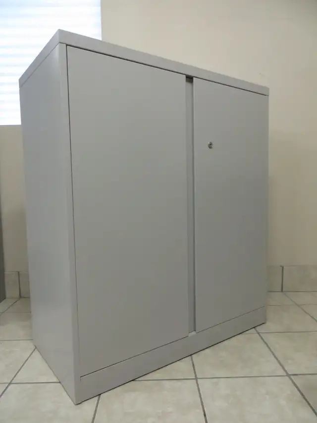 Metal Storage Cabinet, Lock and Key - Photo 2