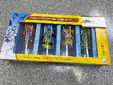 DC Comics/HMV 4x10 Ounce Glass Set New