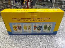 DC Comics/HMV 4x10 Ounce Glass Set New - Photo 2