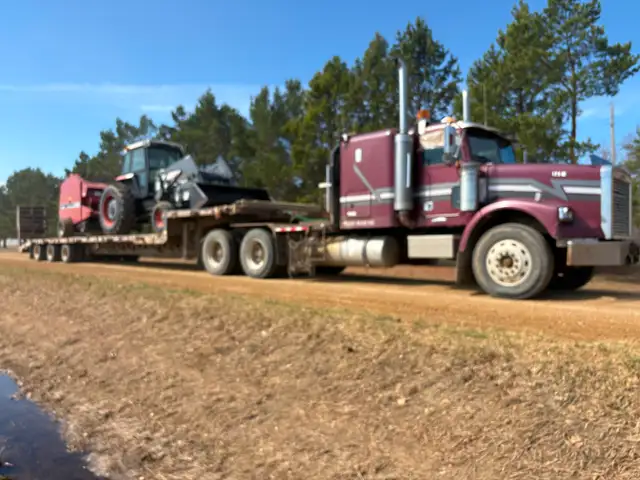 FARM EQUIPMENT HAULING