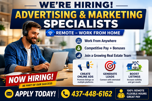Advertising & Marketing Specialists (Remote – Work From Home)