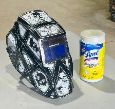 "Mastercraft" Welding Helmet (w Skull Graphics) - Photo 6