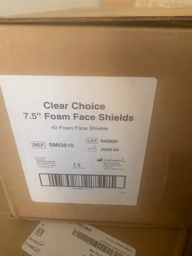 Clear Choice Foam Face Shield