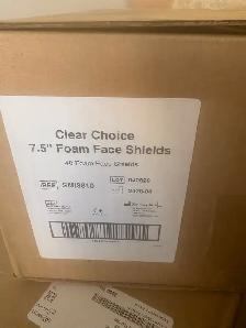 Clear Choice Foam Face Shield