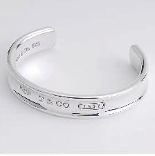 Tiffany & Co 1837 Wide Cuff Bracelet in Sterling Silver