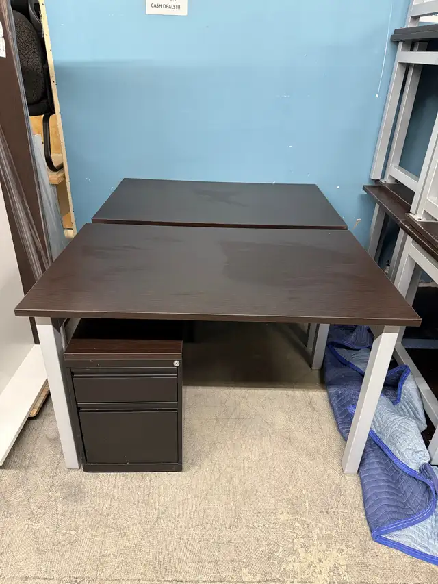 Desks/Global 30x60 desks $299.99 with a BF mobile drawer - Photo 4