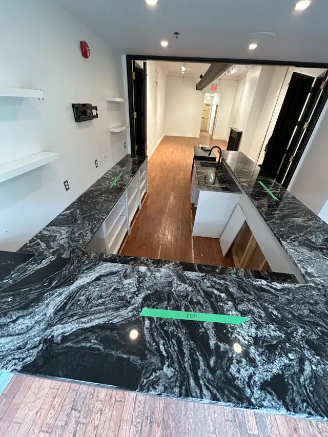 Beautiful Granite Countertops, Cabinets and Bar sink - Photo 4