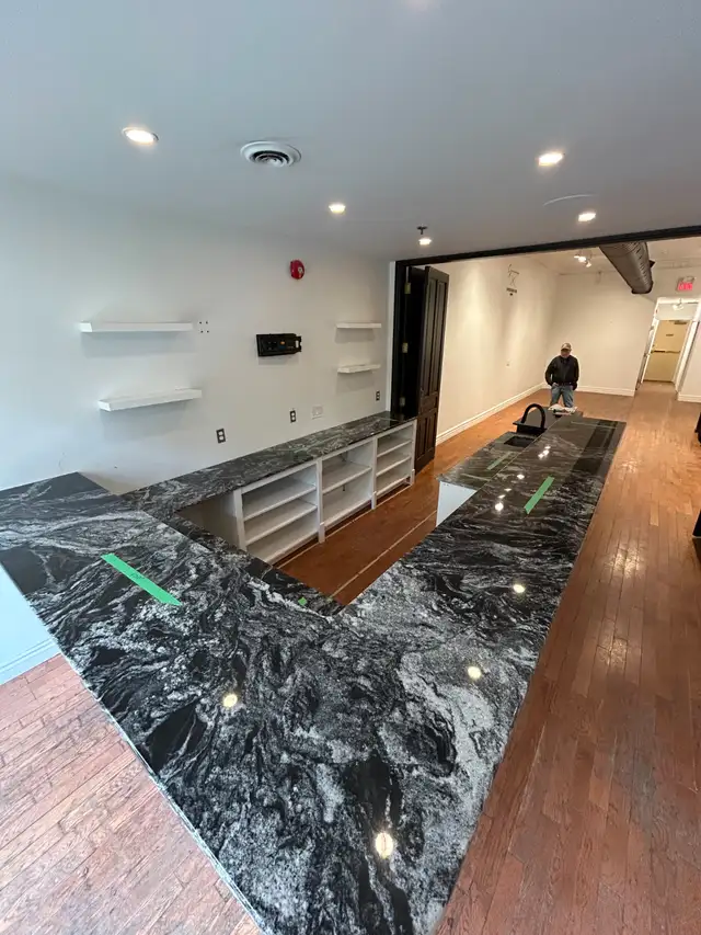 Beautiful Granite Countertops, Cabinets and Bar sink - Photo 6