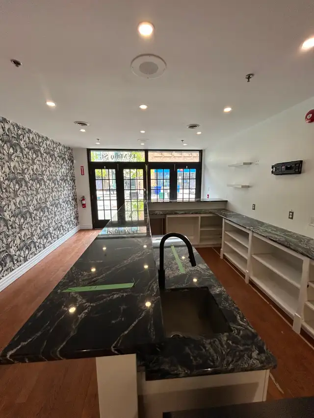 Beautiful Granite Countertops, Cabinets and Bar sink - Photo 9