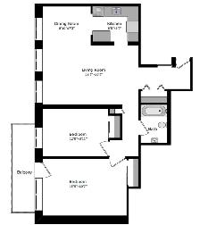 2-bed apartment for rent, July 1, Snowdon,HEC,UdeM - ID 2203 - Photo 7