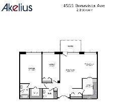 spacious 2beds,2baths for rent in Westmount adj. CDN - ID 1212 - Photo 11