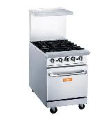 A3 Equipment, Surrey - Brika 4-burner commercial gas