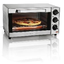 New Hamilton Beach 4 Slice Toaster Oven, Stainless Steel 31401C