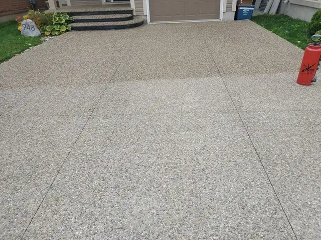 Power Wash & Sealing for Stamped and Aggregate Concrete - Photo 4