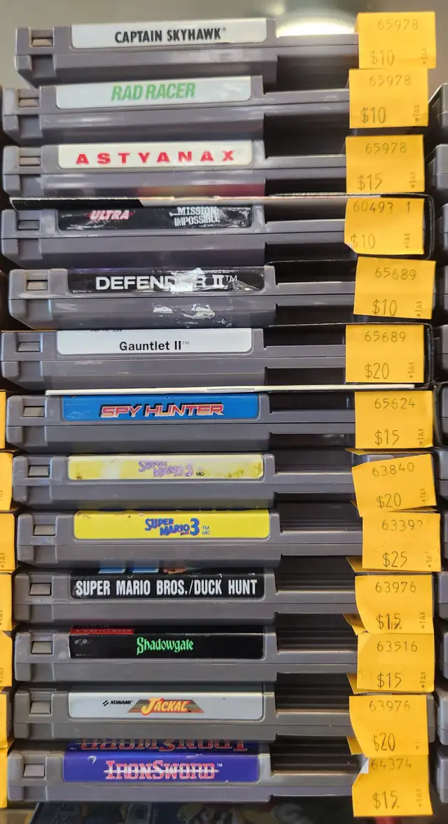 Nintendo NES Games: Tetris, Red Racer, Link, Super Mario Bros. - Photo 3