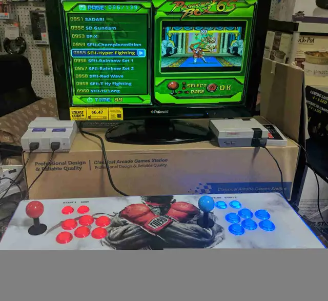 arcade console games with 5500 games