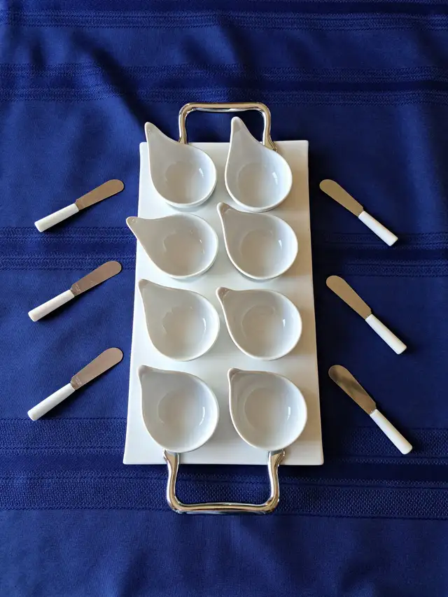 Plateau de dégustation en céramique