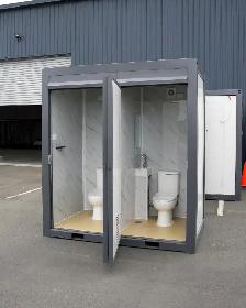 Toilettes portatives doubles robustes - Photo 2