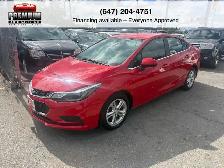 2017 Chevrolet Cruze  3 YEAR WARRANTY INCLUDED