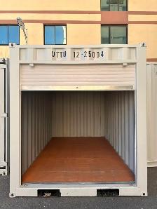 Porte enroulable pour conteneur de bureau modulaire de 12 pieds - Photo 2