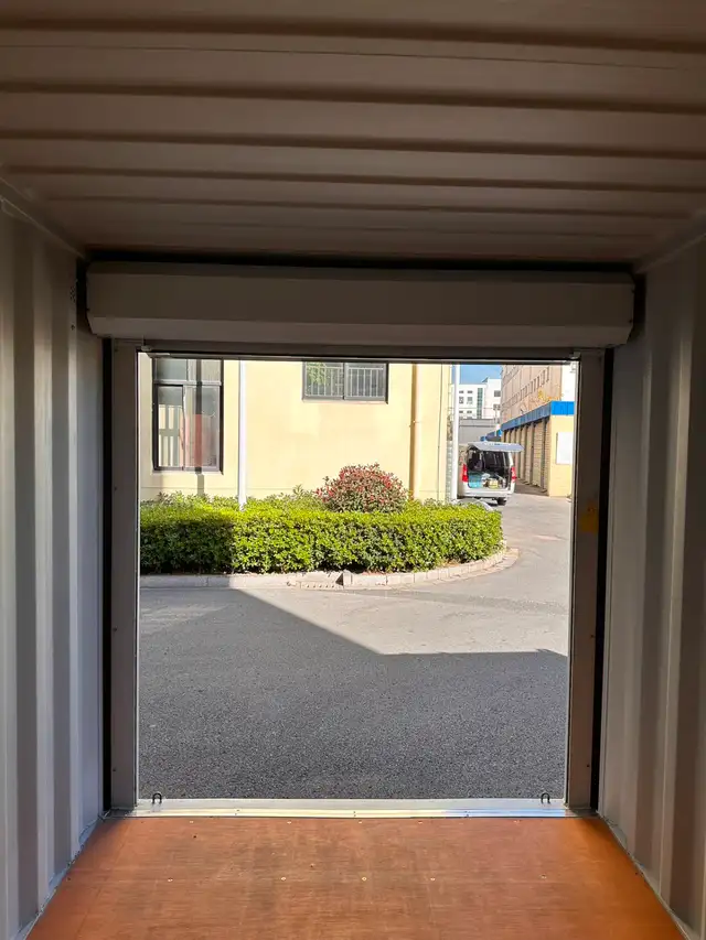Porte enroulable pour conteneur de bureau modulaire de 12 pieds - Photo 3