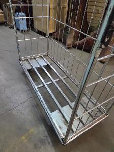 Large Metal Luggage - Stock Rolling Cart - Photo 7