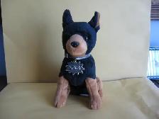 DOBERMAN BEANIE BABY $15.00
