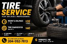 Tire changeover